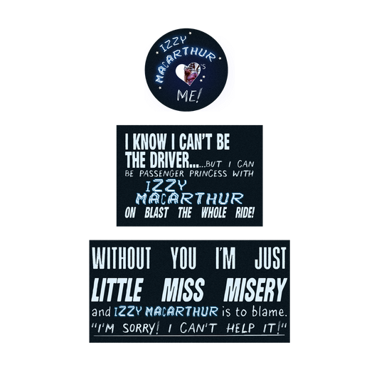 blame it on a bad dream sticker pack